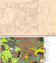 srovnání původní základní půdní mapy a digitalizované verze